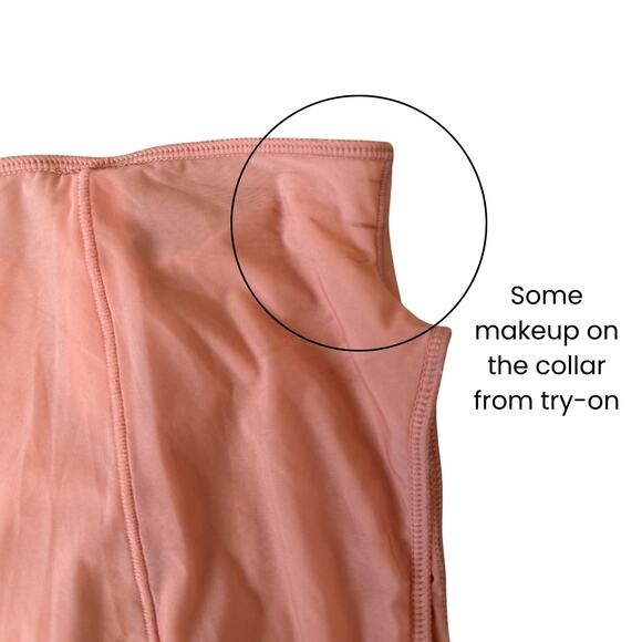 NWT SKIMS Milky Sheer High Neck Midi Dress – Desert Clay – Size XS – Retail $108 - Picture 9 of 9